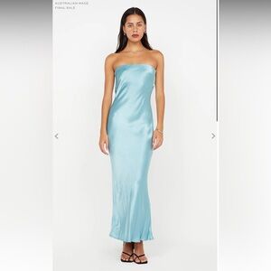 Bec + bridge moon dance strapless dress